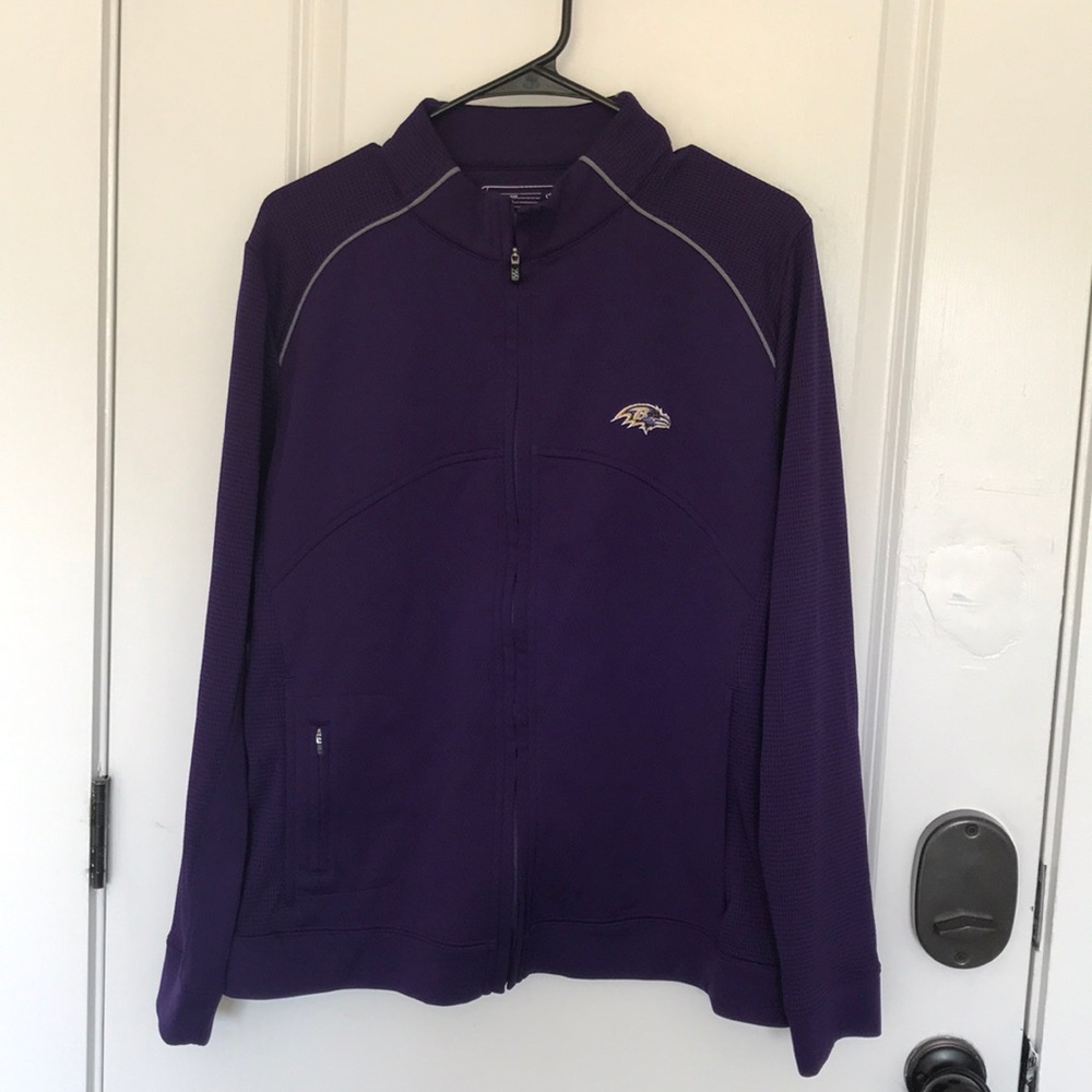 Cutter and Buck Baltimore Ravens Jacket (Purple)